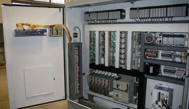 Instrumentation panel for industrial testing and monitoring