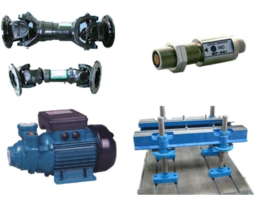 Test bench accessories and measurement instrumentation